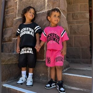 Rockstar original Kids Shirt & Shorts Set